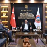 Mimarlar Odası Şube Başkanı Murtaza Er’den Vali Çiçek’e ziyaret