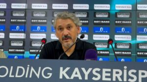 Kayserispor Teknik Direktörü Atila Gerin: Henüz yolun başındayız